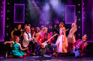 Footloose Musical Performance Stage Wallpaper