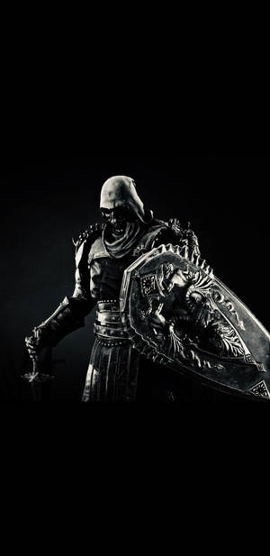 For Honor Phone Black Prior Black And White Wallpaper