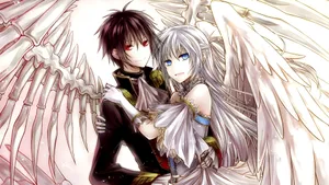 Forbidden Love Angel And Demon Wallpaper