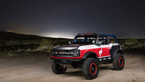 Ford Bronco Custom Painted Wallpaper