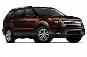 Ford Explorer In Action Wallpaper