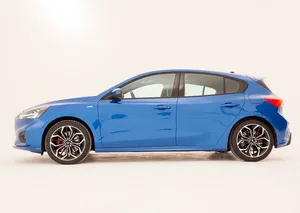 Ford Focus Parked On A City Street Wallpaper