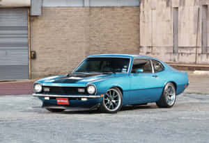 Ford Maverick: A Compact Pickup With Style And Power Wallpaper