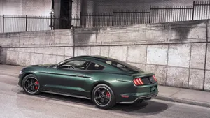 Ford Mustang Bullitt - A Classic Tribute To American Muscle Cars Wallpaper