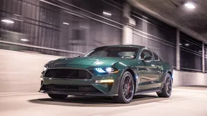 Ford Mustang Bullitt In Action Wallpaper