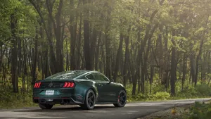 Ford Mustang Bullitt - Style, Power, & Performance Wallpaper