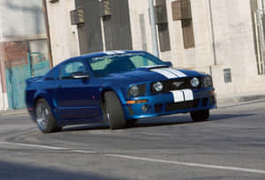 Ford Mustang Roush - A Fusion Of Style And Performance Wallpaper