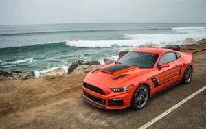 Ford Mustang Roush - The Perfect Blend Of Performance & Style Wallpaper