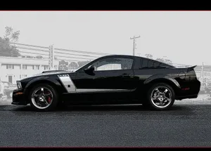 Ford Mustang Roush: The Perfect Blend Of Power And Style Wallpaper