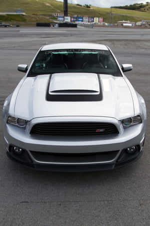 Ford Mustang Roush - Unleashing The Beast On The Road Wallpaper