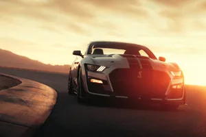 Ford Mustang Shelby G T500 Sunset Drive Wallpaper