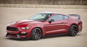 Ford Mustang Shelby Gt350 In Action Wallpaper