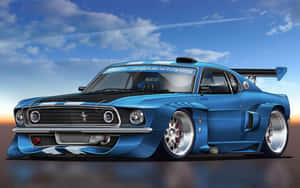Ford Mustang Street Racing Wallpaper