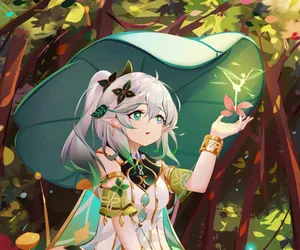 Forest Guardian Nahida Wallpaper
