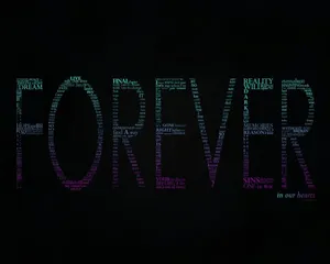 Forever Word Alone Wallpaper