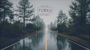 Forks Washington Road Banner Wallpaper