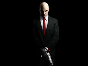 Formal Hitman Black Desktop Wallpaper
