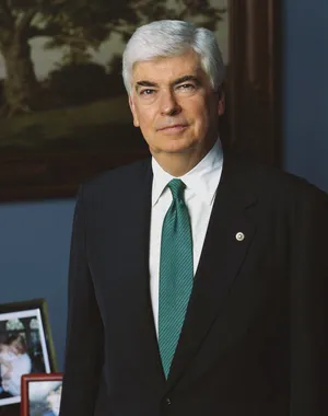 Formal Portrait Christopher Dodd Wallpaper