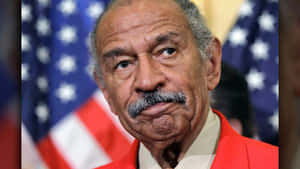 Former Congressman John Conyers In His Washington D.c. Office Wallpaper