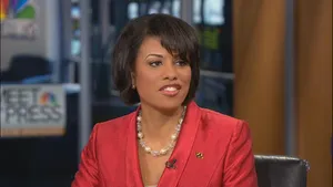Former Mayor Stephanie Rawlings-blake During An Interview Wallpaper