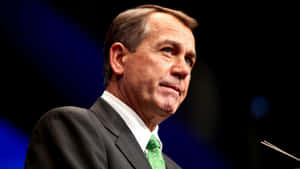 Former Speaker John Boehner, Engrossed In His Audience Wallpaper