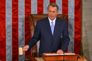 Former Speaker John Boehner Wielding The Gavel Wallpaper