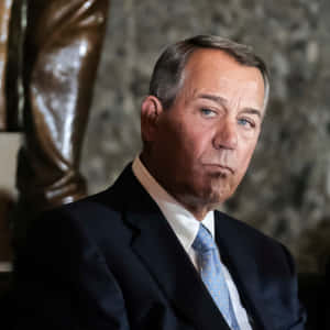 Former Speaker Of The House, John Boehner, Cast In Shadow. Wallpaper
