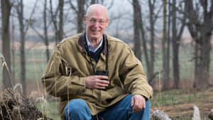 Former U.s. Secretary, Henry Paulson, Bird Watching Wallpaper