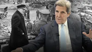 Former U.s. Secretary Of State, John Kerry, Discussing Climate Change Issues. Wallpaper