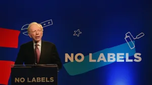Former Vice President Candidate Joseph Lieberman In Public Meeting Wallpaper