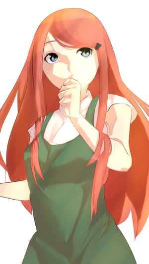 Formidable Kushina Uzumaki In Full Bloom Wallpaper