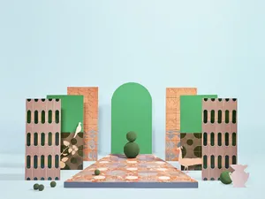 Fornace Brioni Tiles Wallpaper