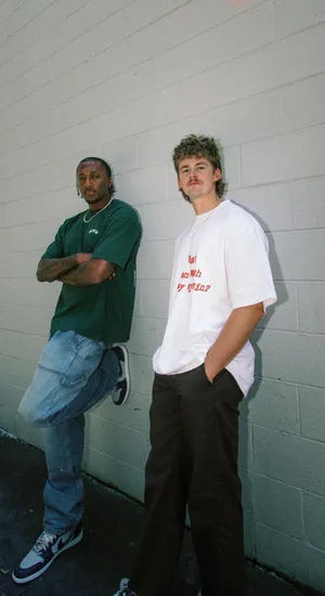 Forrest Frank And Bandmate Wallpaper