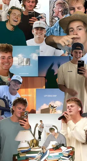 Forrest Frank Moments Collage Wallpaper