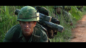 Forrest Gump Camouflage Military Uniform Wallpaper