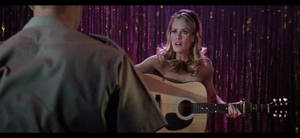 Forrest Gump Jenny Playing Guitar Wallpaper