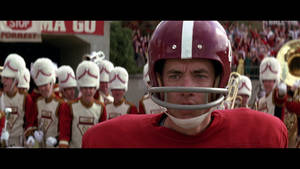 Forrest Gump Red Football Uniform Wallpaper