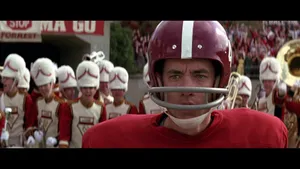 Forrest Gump Red Football Uniform Wallpaper
