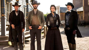 Forsaken Western Drama Cast Wallpaper