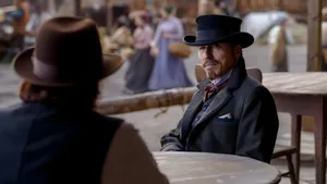 Forsaken Western Duel Scene Wallpaper