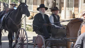 Forsaken Western Town Scene Wallpaper