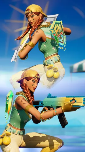 Fortnite Champion Aura Pose Wallpaper