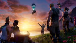 Fortnite Chapter2 Sunset Battle Royale Wallpaper