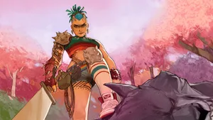 Fortnite Chapter2 Warrior Stance Wallpaper