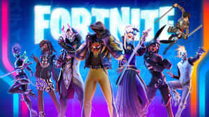 Fortnite Character Lineup H D Wallpaper