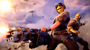 Fortnite Cumulative Raptor Skin Wallpaper