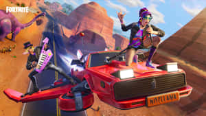 Fortnite Desert Rock Concert Wallpaper