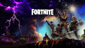 Fortnite Gameplay Characters H D Wallpaper