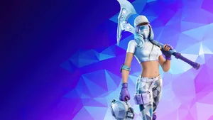 Fortnite Girl Diamond Diva Wallpaper