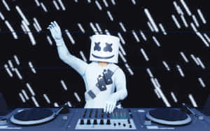 Fortnite Marshmello Ready To Play Wallpaper